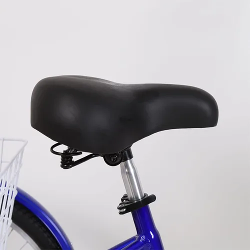 Miniatura 2 de Triciclo para adultos de 24 pulgadas, bicicleta de tres ruedas de 7 velocidades con cesta grande, bicicletas cómodas para recreación, compras