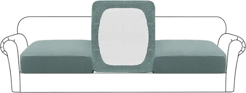 Miniatura 37 de Flamingo P Funda de cojín de asiento individual de alta elasticidad, protector de muebles para sofá, funda de sofá, funda de sofá suave y flexible