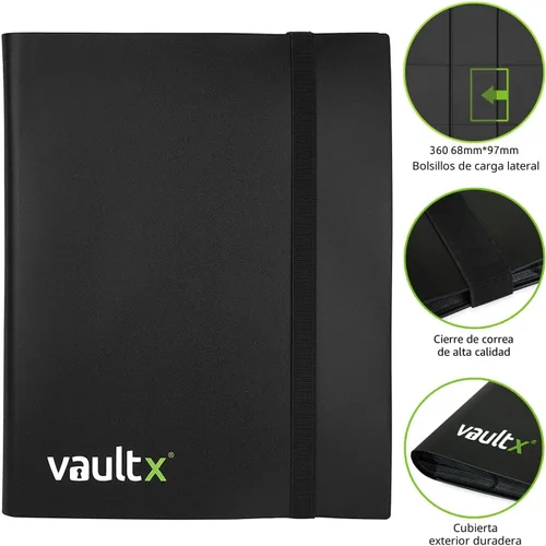 Miniatura 2 de Vault X - Carpeta para intercambio de tarjetas de 9 bolsillos con carga lateral 360 para TCG