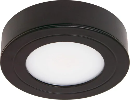 Armacost Lighting 223413 Luz de disco LED Purevue con acabado negro, blanco brillante
