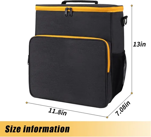 Miniatura 2 de Bolsa de almacenamiento LOTCAIN para arrancador de batería de auto, estuche de transporte compatible con la estación de energía portátil digital
