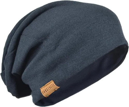 Miniatura 88 de FORBUSITE Gorro de punto largo holgado para hombre para verano e invierno, de gran
