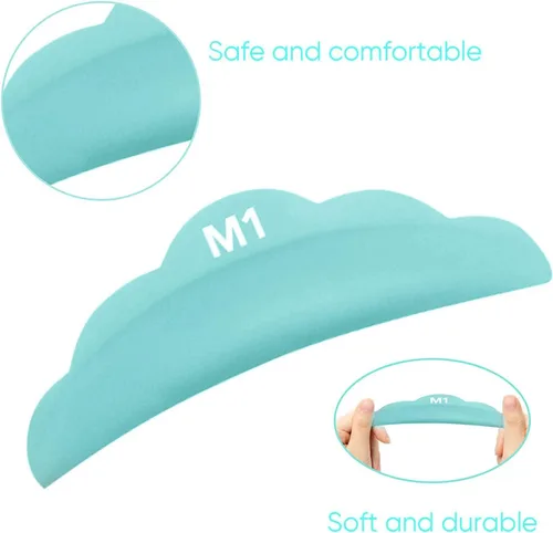Miniatura 7 de Almohadillas elevadoras de pestañas, almohadillas elevadoras de pestañas, varillas de permanente, levantamiento de pestañas en casa, 10 almohadillas