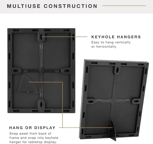 Miniatura 17 de MCS Marco de formato Room Essentials - 8.5x11' (negro)