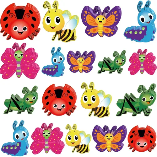 Miniatura 16 de Zonon 90 piezas de recortes de corazón dulce para aula, decoración de tablón de anuncios para oficina, aula, fiesta, tablero de anuncios