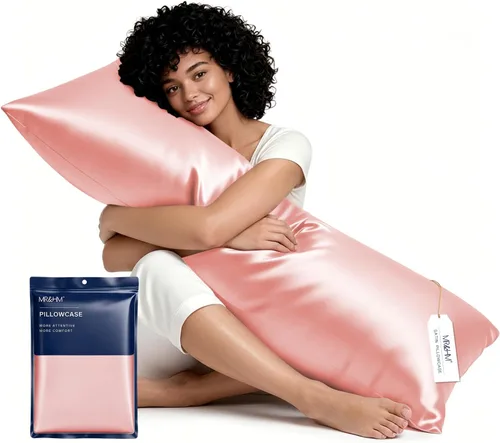 Miniatura 96 de MR&HM - Funda de almohada de satén 16- verde floral