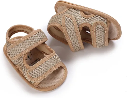 Miniatura 3 de RVROVIC Sandalias para bebés niños y niñas, zapatos de verano de primera calidad para exteriores, ligeras, suaves, antideslizantes, suela para niños