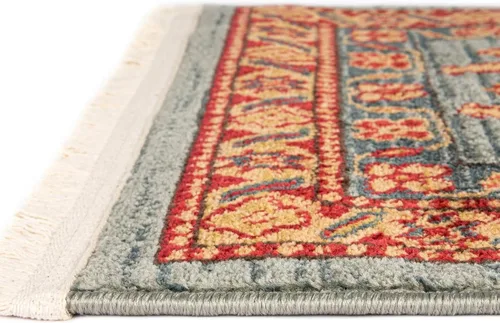 Miniatura 6 de Unique Loom Sahand Collection - Alfombra de área (2' 2" x 3' 1", rectangular, azul claro/marrón claro)