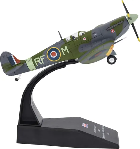 Miniatura 5 de TANG DYNASTY (TM) 1:72 Supermarine Spitfire Fighter Attack Modelo de avión de metal, Fuerza Aérea Real de la Segunda Guerra Mundial 1941