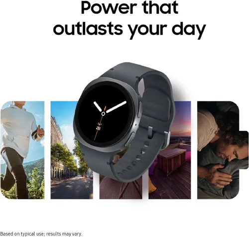 Miniatura 7 de Samsung Galaxy Watch 8 (2025) - Reloj inteligente LTE de 1.732 pulgadas, diseño de cojín, monitor de fitness, entrenamiento de sueño, entrenador