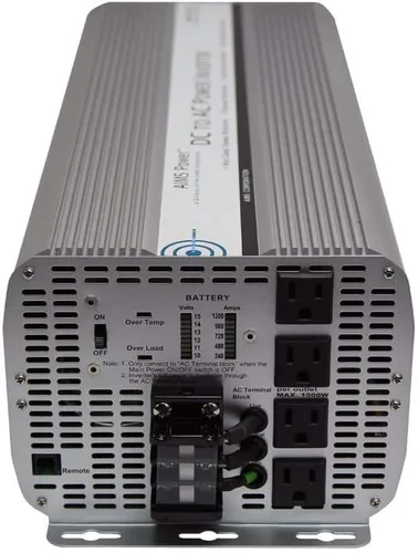 Miniatura 6 de AIMS Power inversor de corriente sinusoidal modificado, 12 vDC