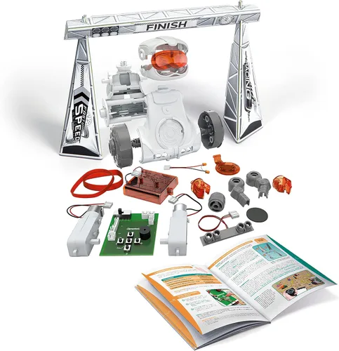 Miniatura 4 de Clementoni - Science & Play Mio Robot: Robot interactivo de aprendizaje STEM con aplicación, evitación de obstáculos y función de dibujo