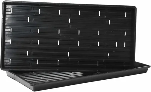 Miniatura 2 de Bootstrap Farmer Microgreen 1020 Bandejas, poco profunda, extra fuerte, paquete de 30 bandejas de semillas con agujeros, forraje para cultivar
