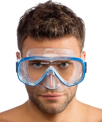 Miniatura 7 de Cressi Máscara de snorkel y snorkel cómoda vista amplia para adultos - Onda y México: hecho en Italia