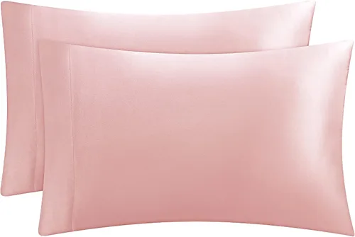 Miniatura 34 de Juicy Couture Juego de sábanas de satén de tamaño individual, juego de sábanas sedosas de bolsillo profundo con 1 sábana bajera, 1 sábana encimera
