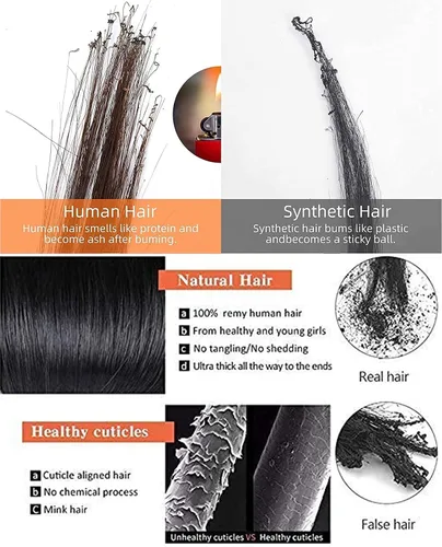 Miniatura 6 de Extensión de cabello humano 6D marrón oscuro 14 pulgadas 10 filas para máquina de 1ª generación Kit/herramienta sin rastro/pistola para salón