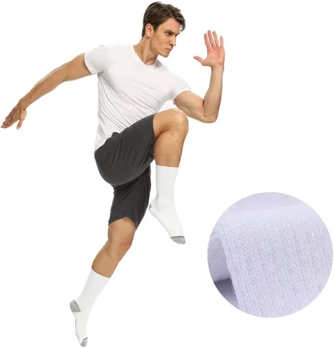 Miniatura 3 de EnerWear 10P Pack Unisex Cotton Moisture Wicking Cushion Crew Socks