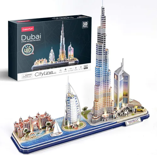 Miniatura 14 de Rompecabezas 3D para niños de 8 a 10 años, manualidades para niños de 8 a 12 años, horizonte de la ciudad de Nueva York, manualidades