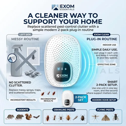 Miniatura 8 de T-25, repelente ultrasónico de control de plagas, electrónico y ultrasonido, repelente enchufable para interiores, deshazte de roedores, ratones