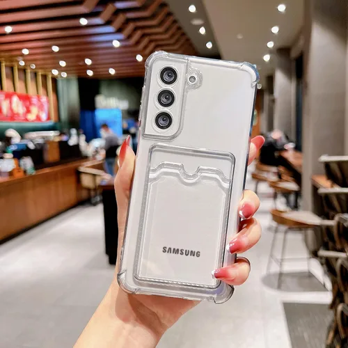 Miniatura 117 de Tuokiou Funda para Samsung Galaxy A14 5G, Fundas Protectoras Transparentes con Ranura para Tarjetas, Funda Cartera de TPU Suave Ajustada Resistente