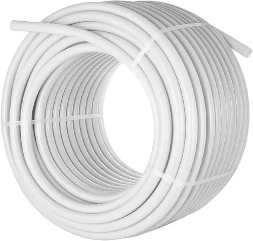 Miniatura 10 de Pex-A Tubing 1/2 pulgada x 100 pies, tubo de agua flexible de barrera de oxígeno para calefacción de suelo radiante hidrónico, bobina PEX