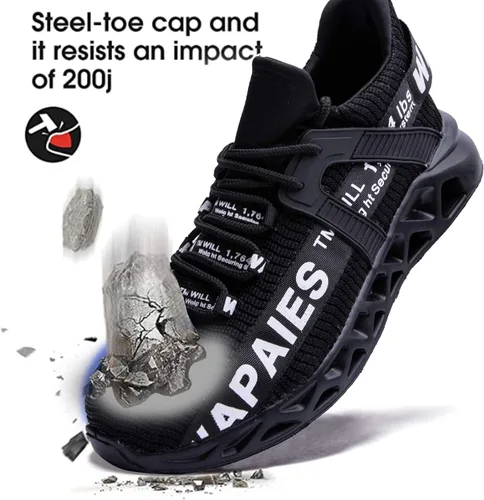 Miniatura 2 de Best Womens Steel Toe Shoes Women's Lightweight Composition Toe Work Shoes Fashion Steel Toe Shoes for Men Safety Shoes Proof Resistant for