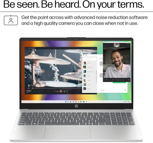 Miniatura 3 de HP 15.6" Touchscreen Laptop Computer, Customized 8GB/16GB/32GB DDR4 RAM, 256GB/512GB/1TB PCIe SSD, Intel 6-Core Processor, WiFi 6, Bluetooth 5.3