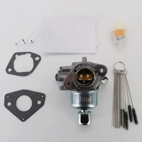 Miniatura 3 de Carburador para Kohler 1685319S 3285363S KT725 KT730 KT735 KT740 KT745 cortacésped motor con junta y kit de herramientas de limpieza de chorro