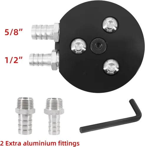 Miniatura 3 de Kit de retorno integrado del sumidero de gasolina del tanque de combustible diesel para FASS Airdog Cummins Duramax