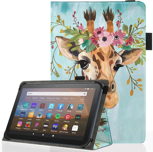 Miniatura 11 de Funda universal para tablet Android de 7 y 8 pulgadas, delgada, plegable, para todas las tabletas con pantalla táctil de 7 a 8.5 pulgadas
