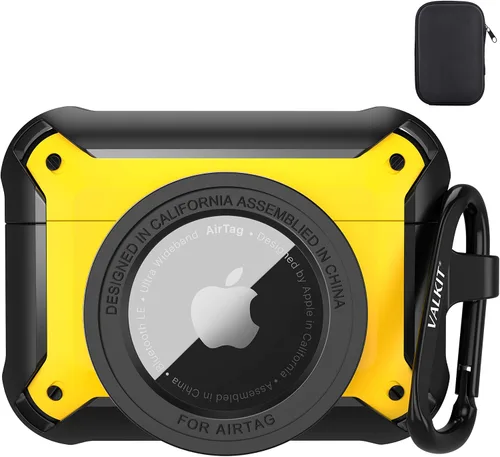 Miniatura 49 de Valkit Funda protectora resistente 2 en 1 para Airpods, a prueba de golpes, funda de Air Pod 2 para hombres y mujeres, con llavero para iPod Skin