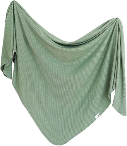 Miniatura 10 de Copper Pearl Manta para envolver al bebé, manta de punto de primera calidad, manta grande suave y elástica para bebé niño y niña, mantas para recién