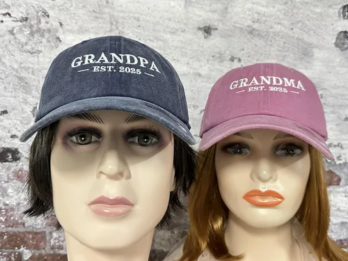 Miniatura 66 de Hepandy Mr Mrs Mom Dad Captain First Mate Mama and Mini Sombreros de béisbol