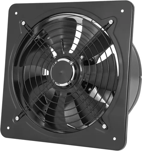Miniatura 2 de Extractor de ventilación industrial, ventilador de escape axial, soplador de aire comercial, ventilador utilitario de alta velocidad, ventilador