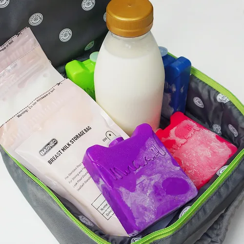 Miniatura 3 de WORLD-BIO Mini bolsas de hielo para loncheras, 8 paquetes fríos reutilizables delgados para bolsas de almuerzo y enfriadores de niños, almohadillas
