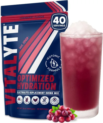 Miniatura 28 de Vitalyte Mezcla de bebida en polvo de electrolitos, mezcla de hidratación de electrolitos isotónicos, paquete a granel