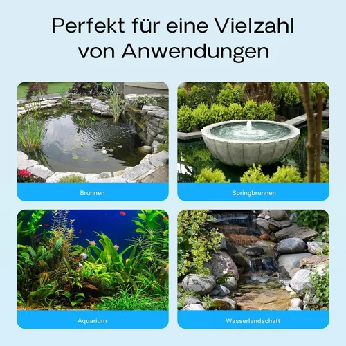 Miniatura 7 de SunSun Grech Bomba de agua sumergible para acuario, bomba silenciosa para tanque de peces con flujo ajustable para agua dulce, agua salada