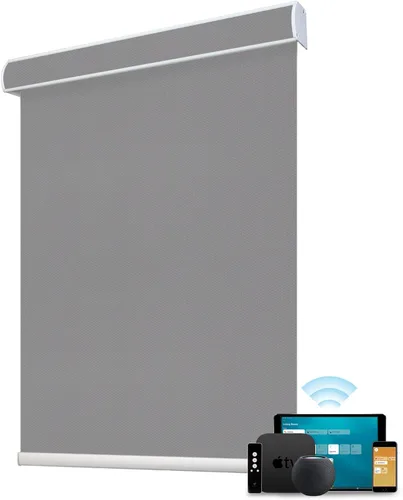 Miniatura 14 de SmartWings Persianas enrollables con cable duro PoE 100% opacas, muestra de tela