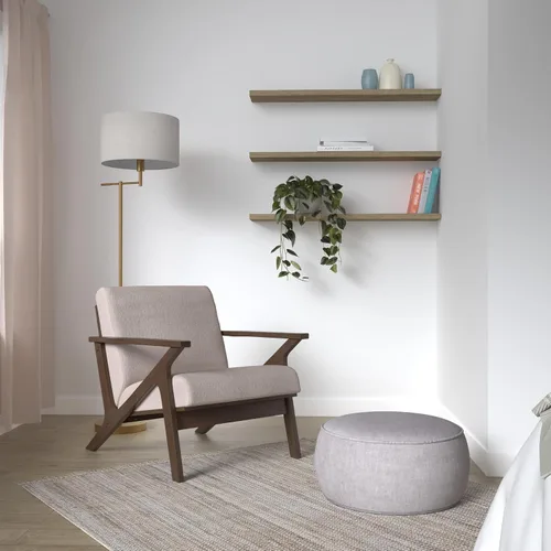Miniatura 2 de Zola Mid Century Modern Accent Chair Arm Chair: la lectura perfecta, sala de estar y sillas de dormitorio para uso moderno de muebles domésticos