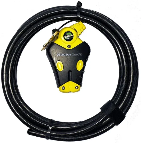 Miniatura 12 de Master Lock 8413 Python - Cerraduras de cable (Maestra)