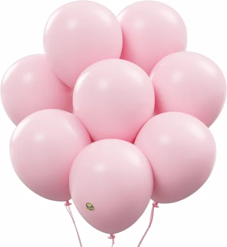 Miniatura 29 de AFTERLOON® - Globos de látex de goma natural de alta calidad, 50 unidades, color azul claro de 10 pulgadas, color mate, duradero, grueso, extra