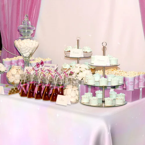 Miniatura 5 de Bsofing Mantel desechable de arcoíris pastel, 2 piezas, mantel rectangular de plástico impermeable para picnic, cumpleaños, aniversario, boda