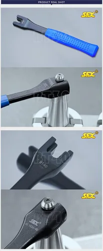 Miniatura 4 de SFX Llave de pinza tipo ER16 - Llave de aleación de alta resistencia funciona en tuerca tipo pinza