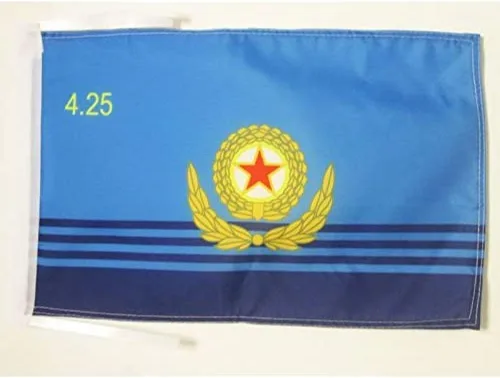 Miniatura 1076 de Bandera de México AZ FLAG, 45.7 x 30.5 cm, con cordones - Pequeñas banderas mexicanas de 30 x 45 cm - Bandera de 45.7 x 30.5 cm