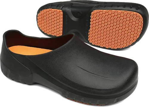 Zapatos de chef antideslizantes para hombre, zapatos de trabajo antideslizantes profesionales impermeables para cocina, restaurante, hospital,