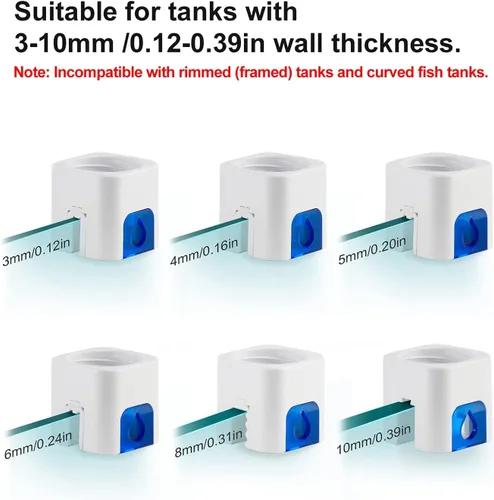 Miniatura 5 de Sistema ATO de llenado de agua automático para acuario Clscea Compensador Azul, 1 pieza