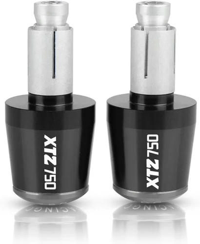 Miniatura 4 de Motocicleta para XTZ750 XTZ 750 1989-1996 1995 1994 1993 7/8 pulgadas 0.866 in Motocicletas Agarres de mano Manillar Tapón Tapón de manillar Azul