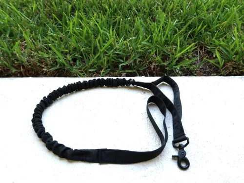Miniatura 8 de Collar táctico para perro, resistente, ajustable, personalizado con asa y hebilla de metal para entrenamiento de policía militar