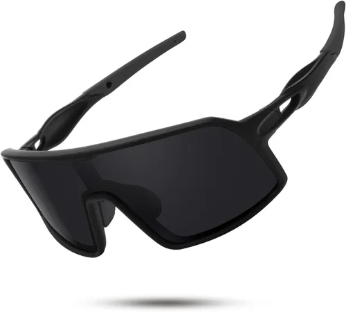 SEKKAF Gafas de sol deportivas polarizadas para hombres y mujeres, gafas de ciclismo con protección UV, para bicicleta de montaña, correr, pesca