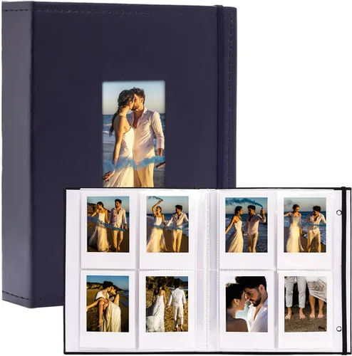 Miniatura 12 de Vienrose Álbum de fotos Instax Mini 208 fotos Polaroid 2 x 3 Álbum de fotos Polaroid, para cámara instantánea Fujifilm Instax Mini 7s 8 9 11 12 25